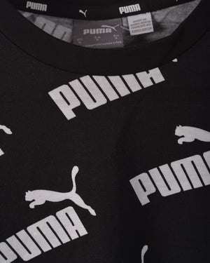 Puma Chest Print Men's Tee Black IX