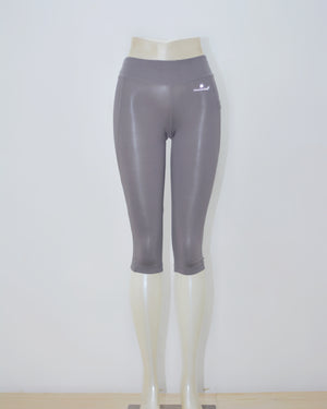 NEWLETICS® Yoga Fitness Capri leggings Grey - handsandhead