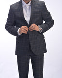 Blackberrys 2 Pcs Suits In Black Square Check