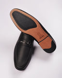 BALLY Leather Loafers In Black