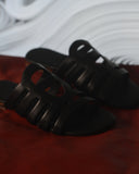 Hermes Camelia Sandal Black