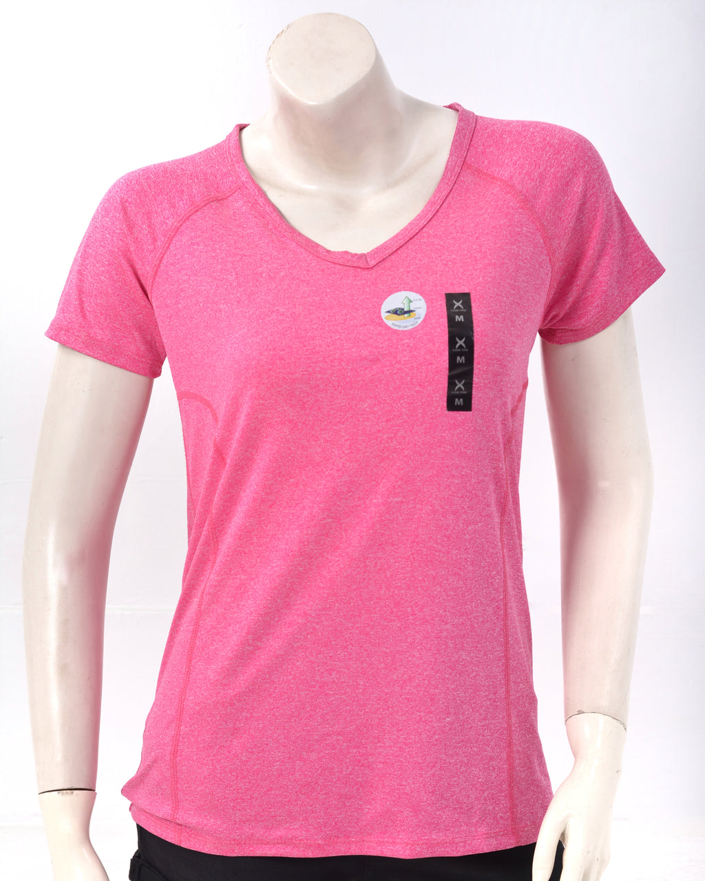 Game Time Net Short sleeve T.shirt for women-Rose Pink