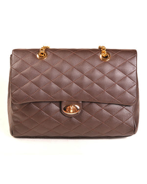 Women Genuine Leather Bag - Brown