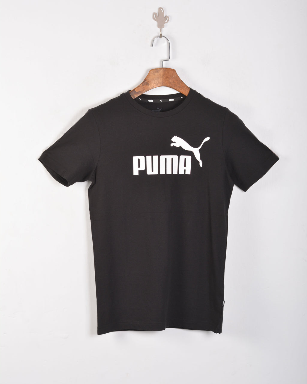 Puma Essentials Logo Men's Tee Black