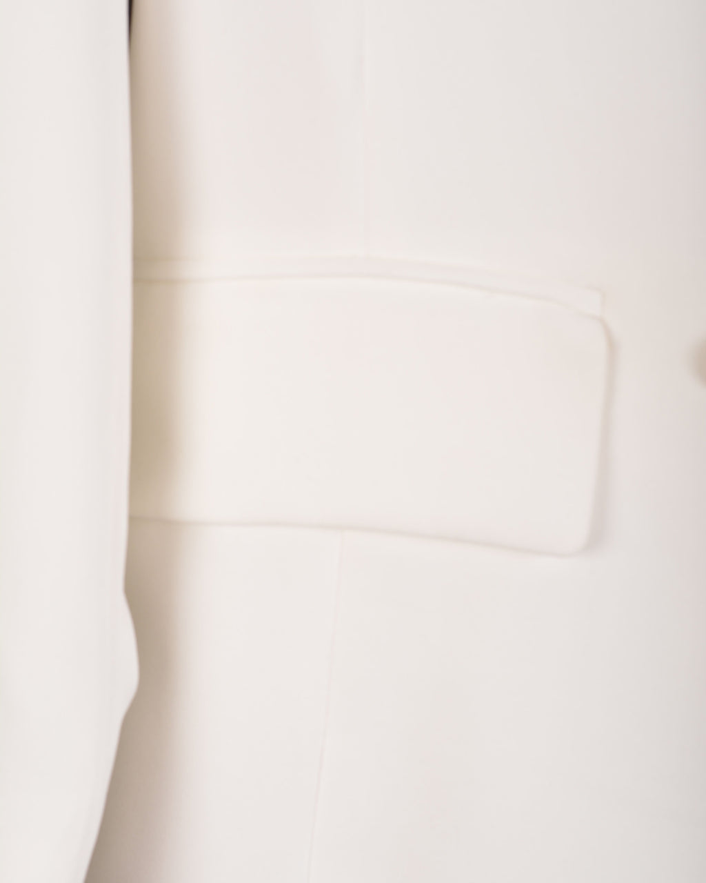 Newlook Woman Cream Long Sleeve Utility Button Blazer