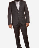 Blackberrys 2 Pcs Suits In Black Square Check