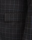 Blackberrys 2 Pcs Suits In Black Square Check