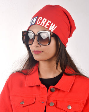 TRN Crew Beanie Red
