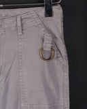 QUIOSQUE© GRAY TROUSERS  WITH BUCKLES - handsandhead