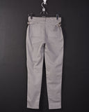 QUIOSQUE© GRAY TROUSERS  WITH BUCKLES - handsandhead