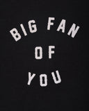 Fisherfield women Print t-shirt black big fan