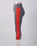TISSAIA® Sports Leggings Short -Red grey