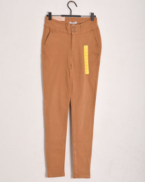 Hollyland Women Two Button Skinny Fit Chinos Trousers