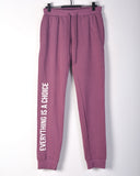 Terranova Sweatpants with side writing Violet
