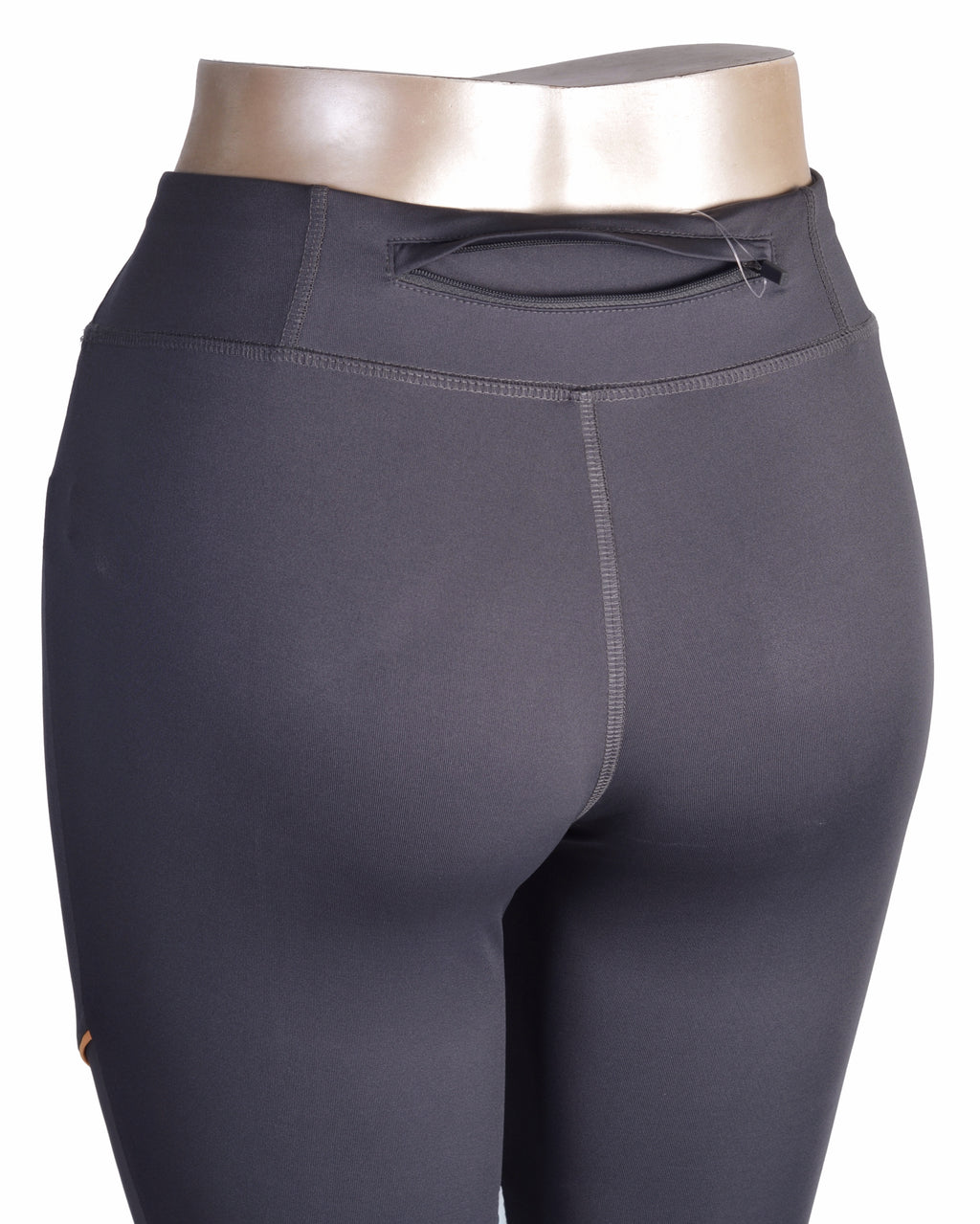 Newcential Women Shorts Capri Tights-Deep Grey and light blue