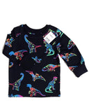 NEXT® Fluro Dino Long Sleeve T-Shirt 
