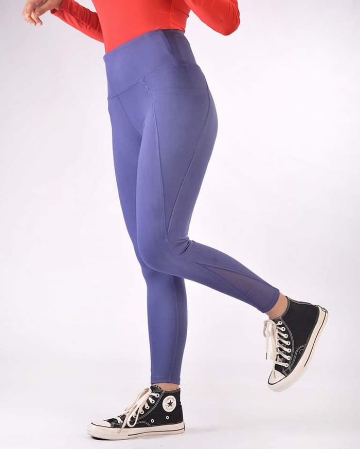 Lucy Powermax Size XS Hatha Collection Leggings Grey Marl Yoga Gym