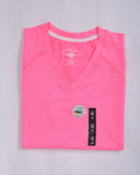 Polo Club Short sleeve T.shirt for women-Hot Pink