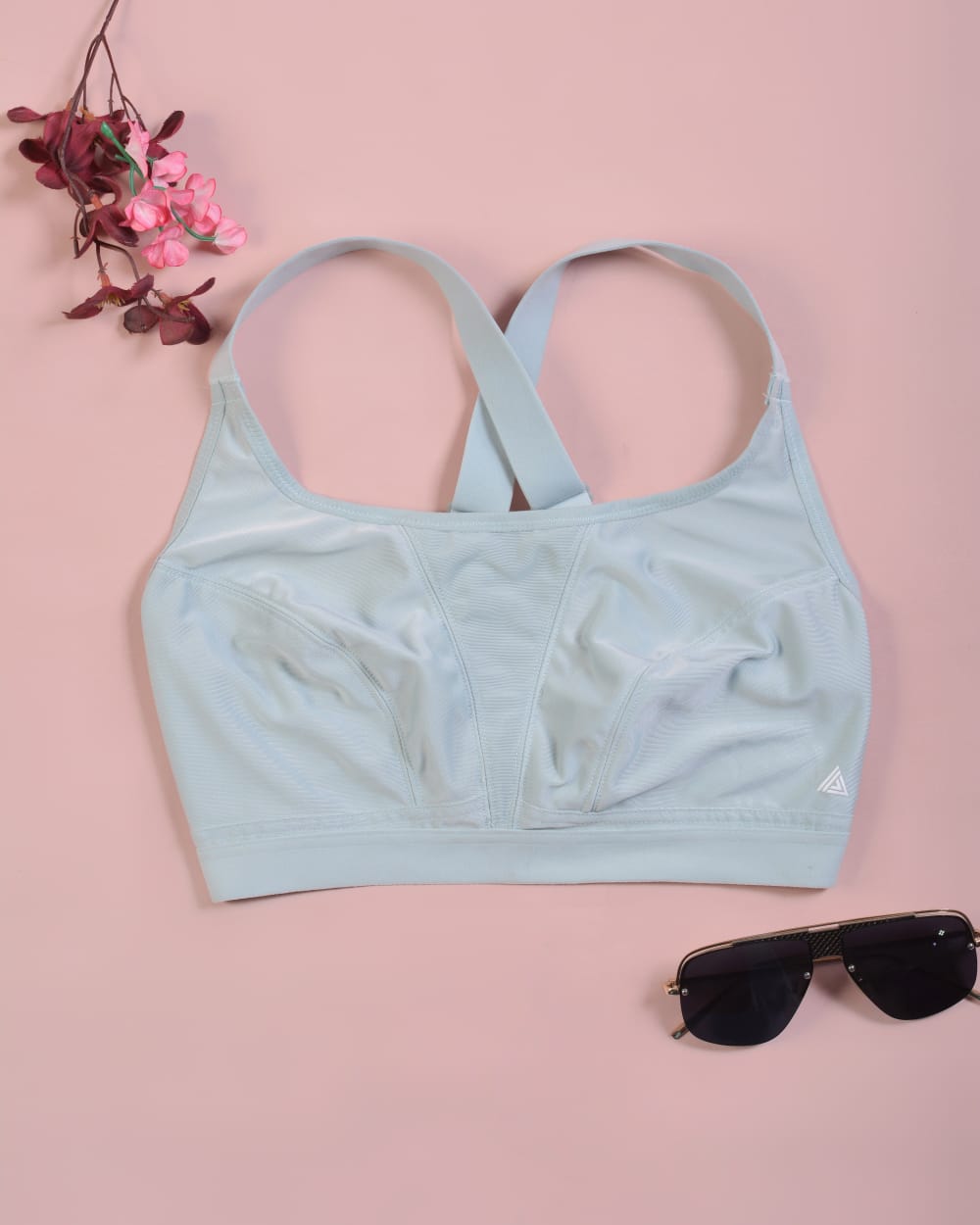 Next Women Collection Sports Bra Non padded - Mint