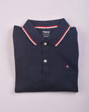 Celio Polo shirt Supima 100% cotton navy blue
