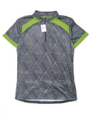 Newcential Men's Biking Shirt (Grey/Green)