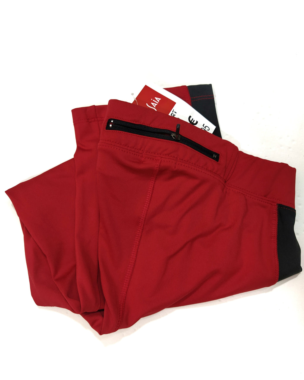 TISSAIA® Sports Leggings - Noir/Red Short