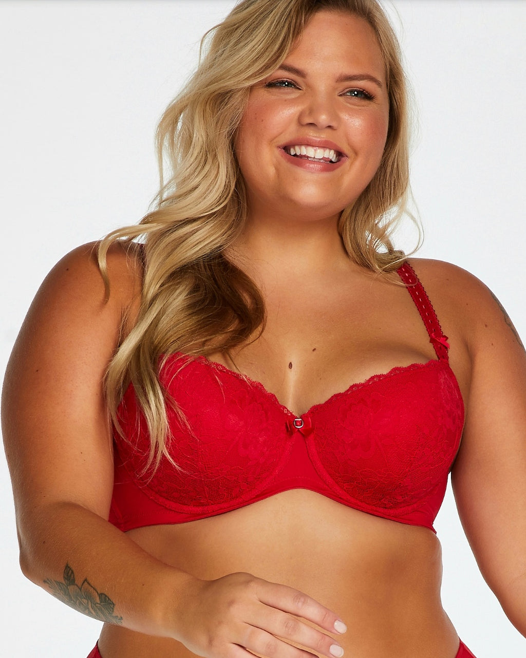 Hunkemoller women's Bra - Red