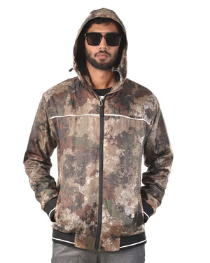 Pull&Bear  Men Camo Jacket