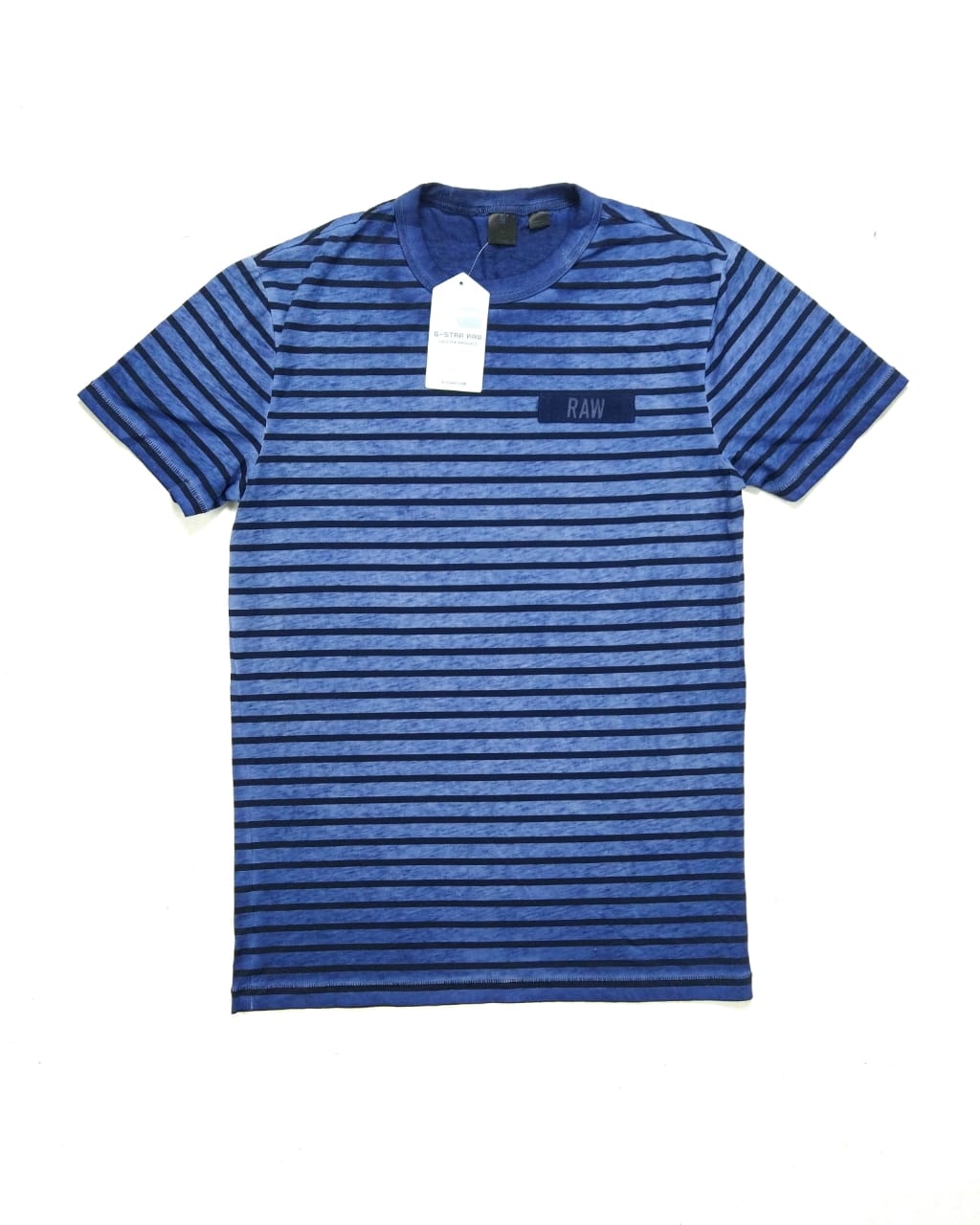G-Star Men's T-Shirt Rancis Stripe R T Blue