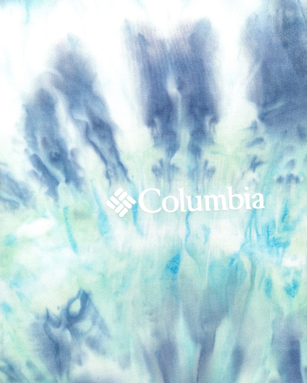Columbia Short Sleeve T-Shirt  Tie Dye Blue
