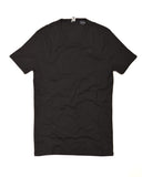 G STAR RAW Solid Crew-Neck T-shirt Black Embroidery Black logo