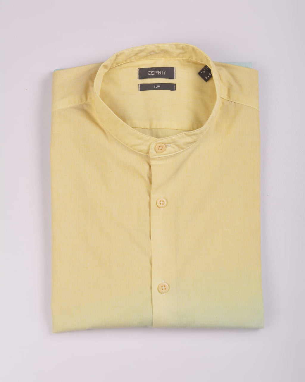 Esprit Cotton shirt with band collar