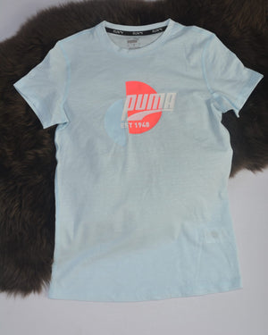 Puma women round neck T-shirt MINT