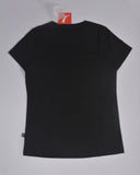 Puma women round neck T-shirt Black big Logo