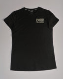 Puma women round neck T-shirt Black Print
