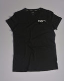 Puma women round neck T-shirt BLACK RUN