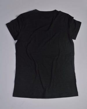 Puma women round neck T-shirt  BLACK