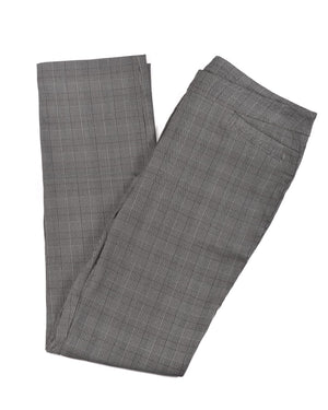 LILY MorganGREY CHECK Ankle Pants with Stretch
