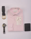 Esprit Slim fit, sustainable cotton shirt Pink Tacher