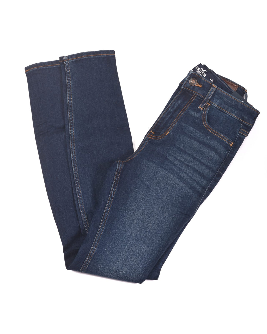 HOLLISTER° Classic Stretch High-Rise Super Skinny Jeans - Dark