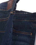 HOLLISTER° Classic Stretch High-Rise Super Skinny Jeans - Dark Destroy Knee