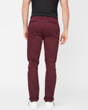 Guess Silvestre Sateen Pants Marmont red