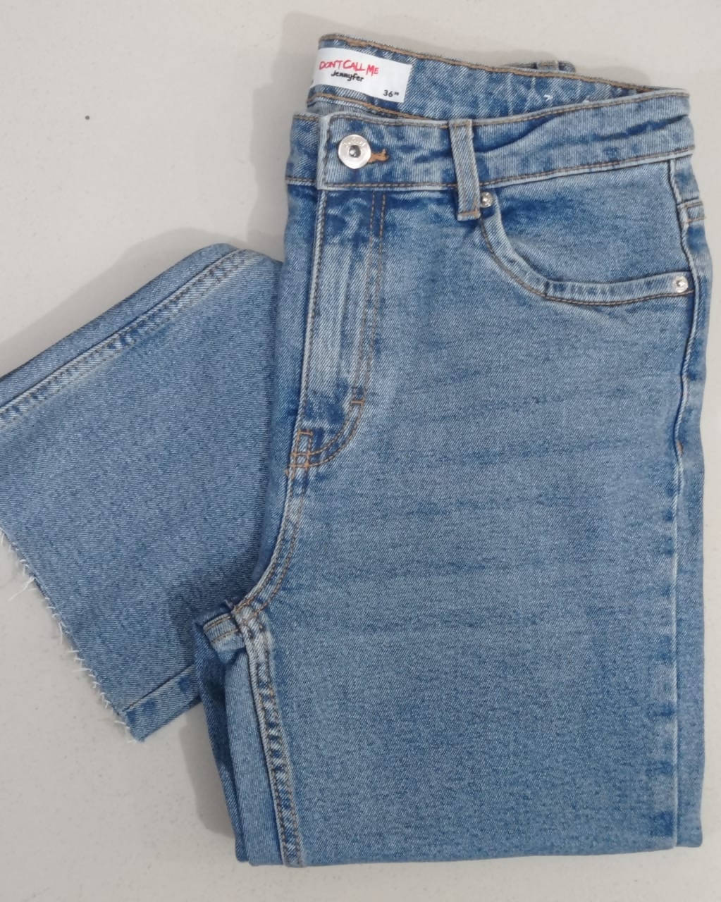 Jennyfer° Flare Cropped Jeans - Blue