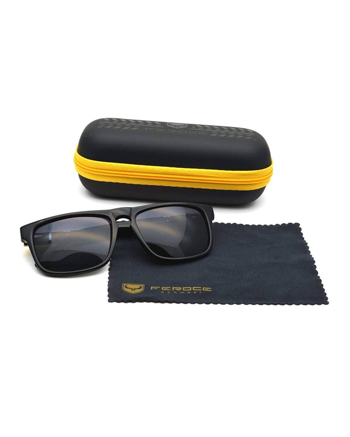 FEROCE® | EYEWEAR  Oculos-De-Sol Polarized  Acetate Sunglasses blue contrast - handsandhead