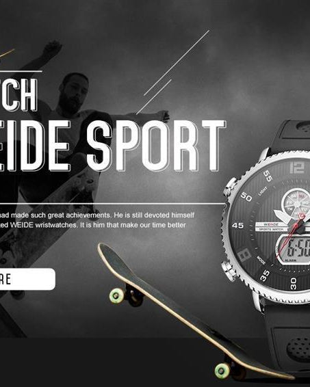 WEIDE WH6106-1C Multi-function watches made in japan - handsandhead