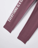 Terranova Sweatpants with side writing Violet